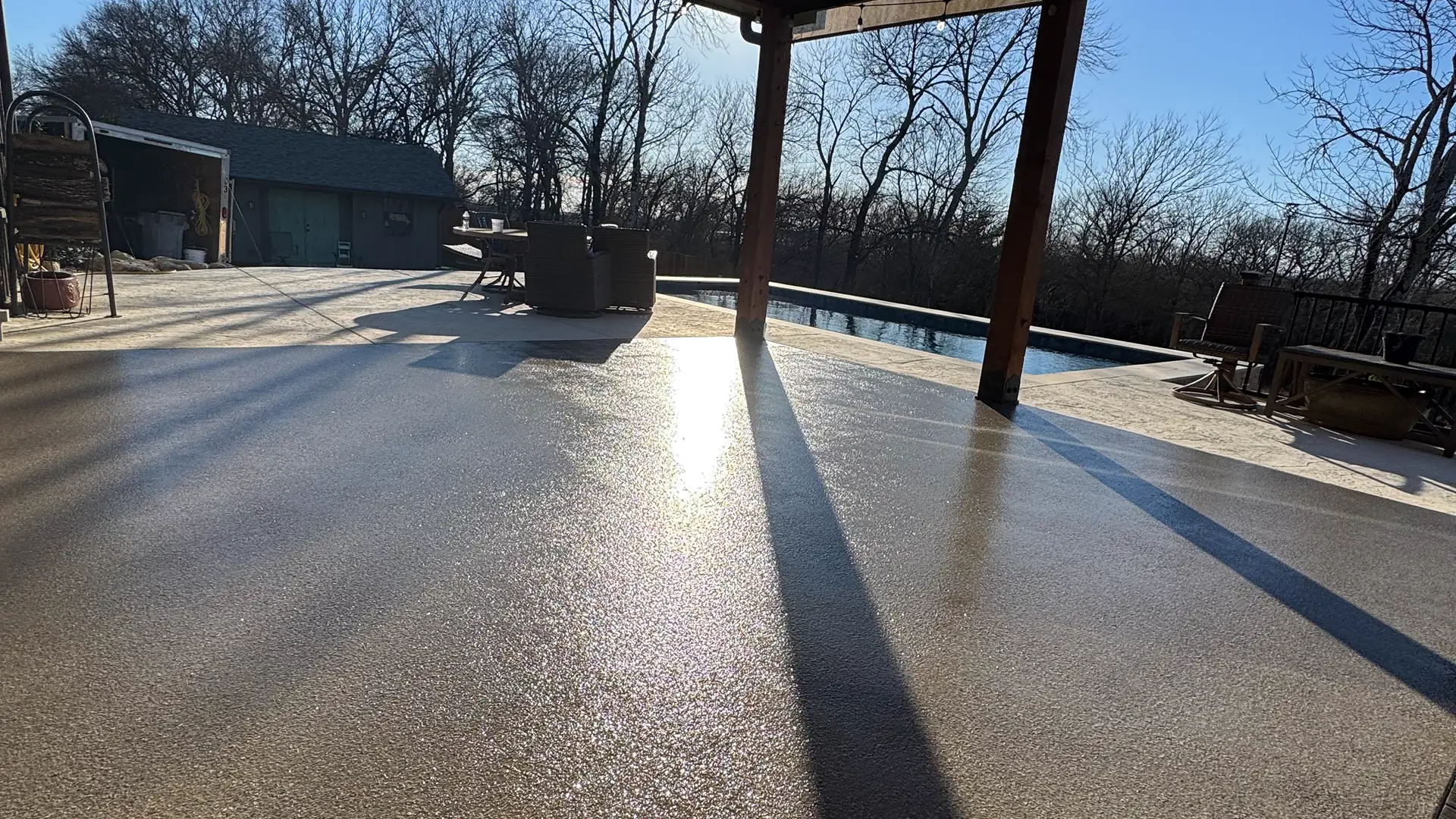 Winter Proofing Your Concrete Floors What You Need To Know Blue Shield Floor Coatings OKC