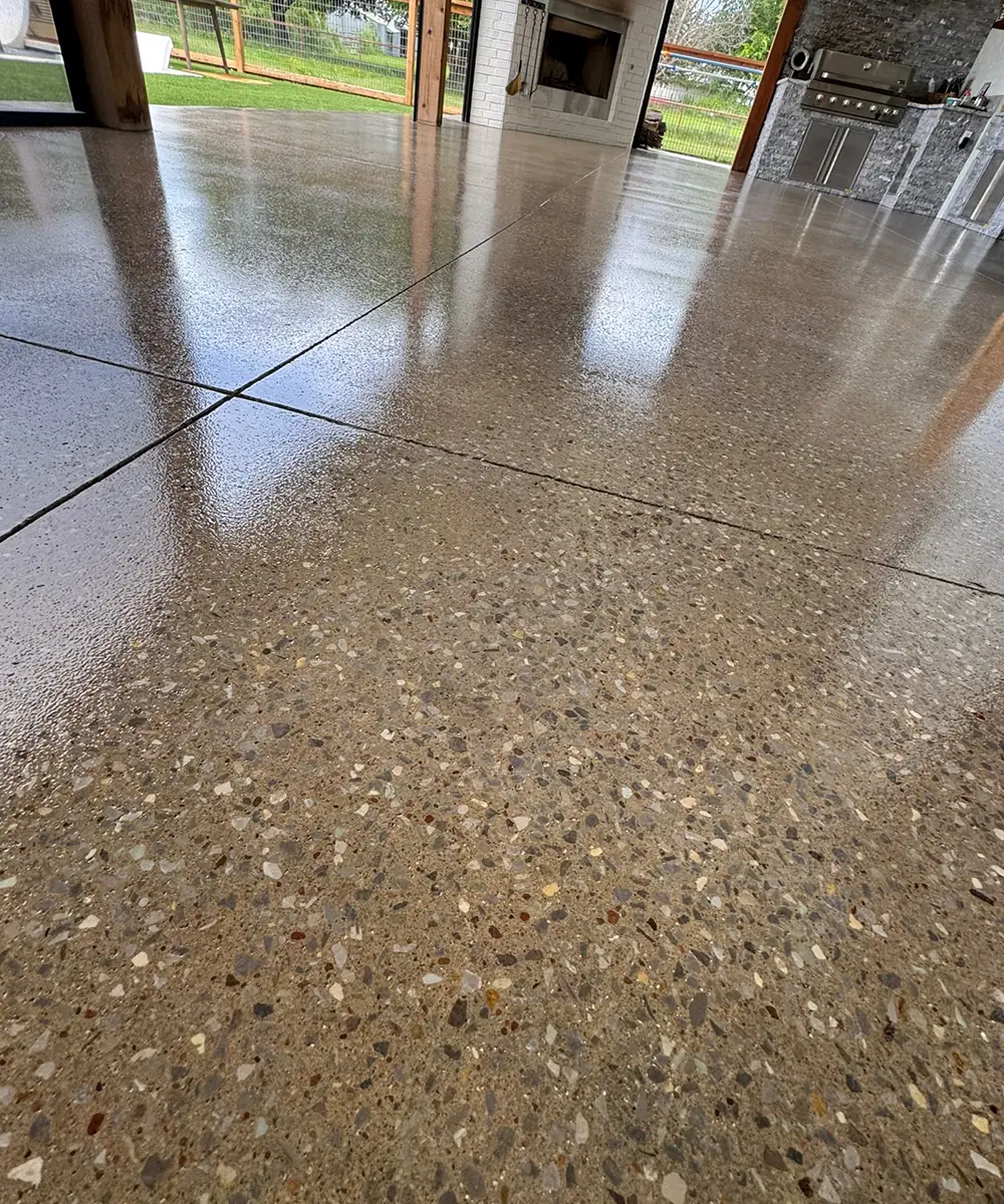 Custom Flake Flooring Blue Shield Floor Coatings OKC