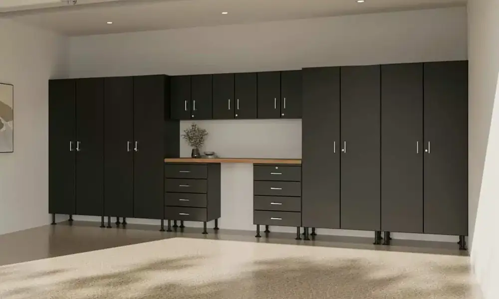 Custom Garage Storage Free Consultation Blue Shield Floor Coatings OKC