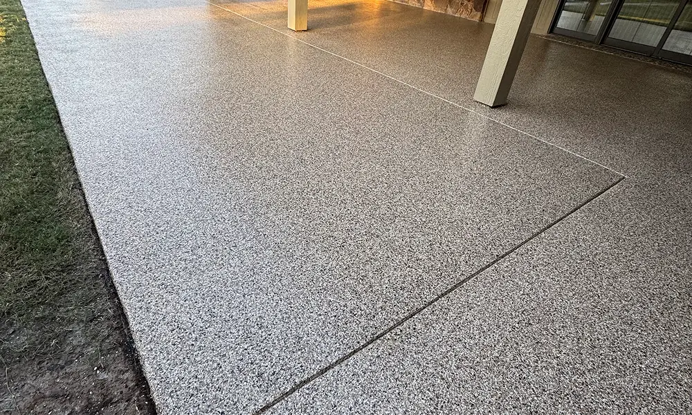 Flake Patio and Porches Flooring Flake Patio And Porches Flooring Blue Shield Floor Coatings OKC