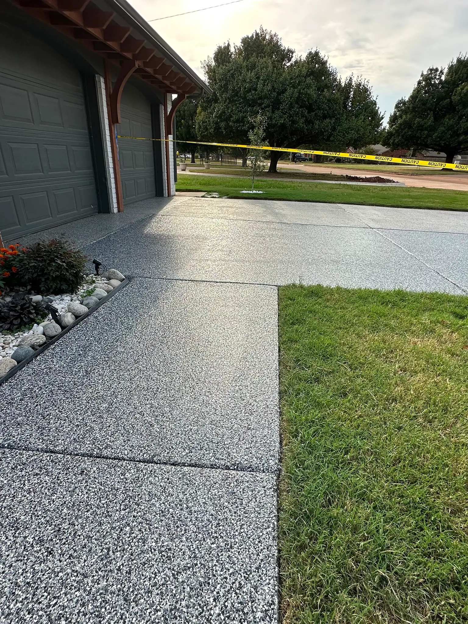 Polyurea Driveway Coating OKC Polyurea Driveway Coating OKC Blue Shield Floor Coatings OKC
