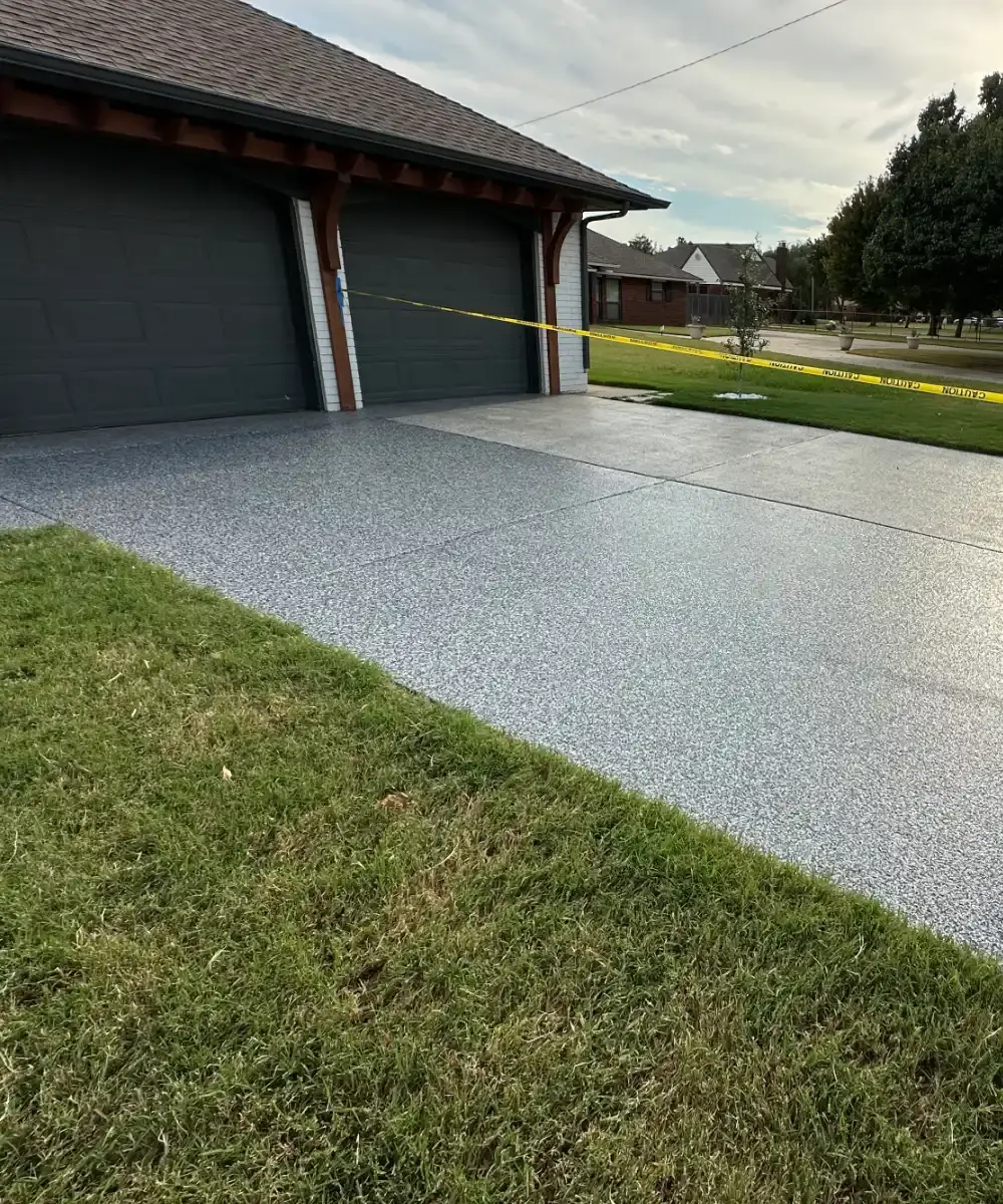 Custom Driveway Coatings OKC Blue Shield Floor Coatings OKC