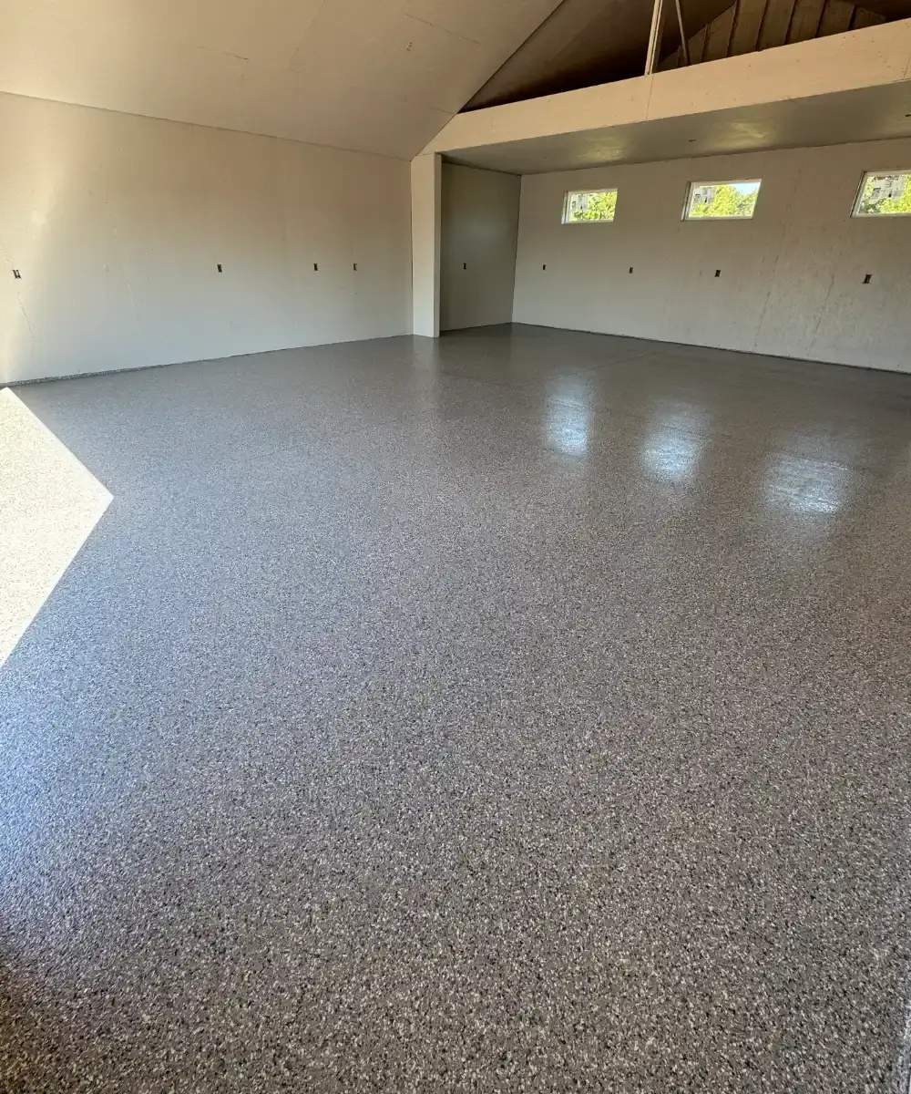 Garage Flake Flooring OKC Blue Shield Floor Coatings OKC